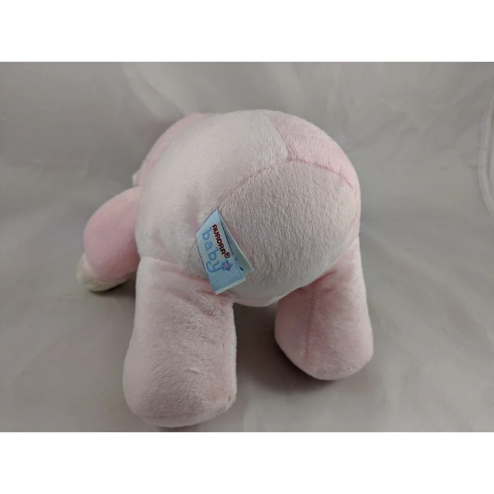 Aurora Baby Bear Pink Plush Sits 8‎ Inch Tall Stuffed Animal toy